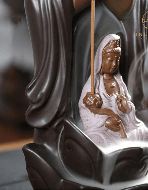 Load image into Gallery viewer, Buddhist Incense Burner by incenseocean
