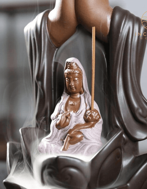 Load image into Gallery viewer, Buddhist Incense Burner by incenseocean
