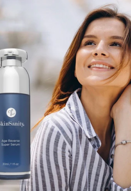 Load image into Gallery viewer, SkinSanity® Age Reverse with Triple Peptides 1 fl oz by Best Clean Beauty
