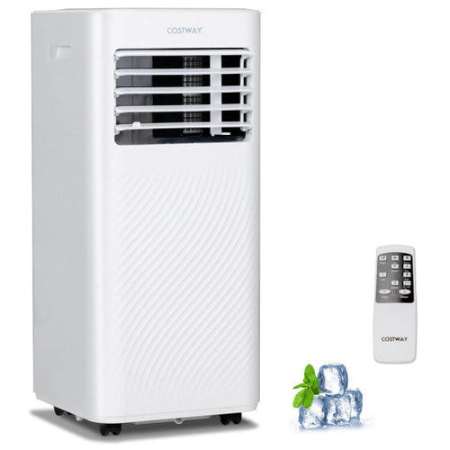 Load image into Gallery viewer, 10000 BTU 4-in-1 Portable Air Conditioner with Dehumidifier and Sleep Mode-White
