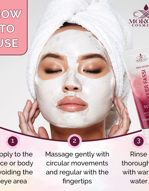 Load image into Gallery viewer, Akker Fassi Scrub 100% Natural Deep Skin Cleanser &amp; Lightener 160 gram/ 5.64 fl oz by Morgan Cosmetics
