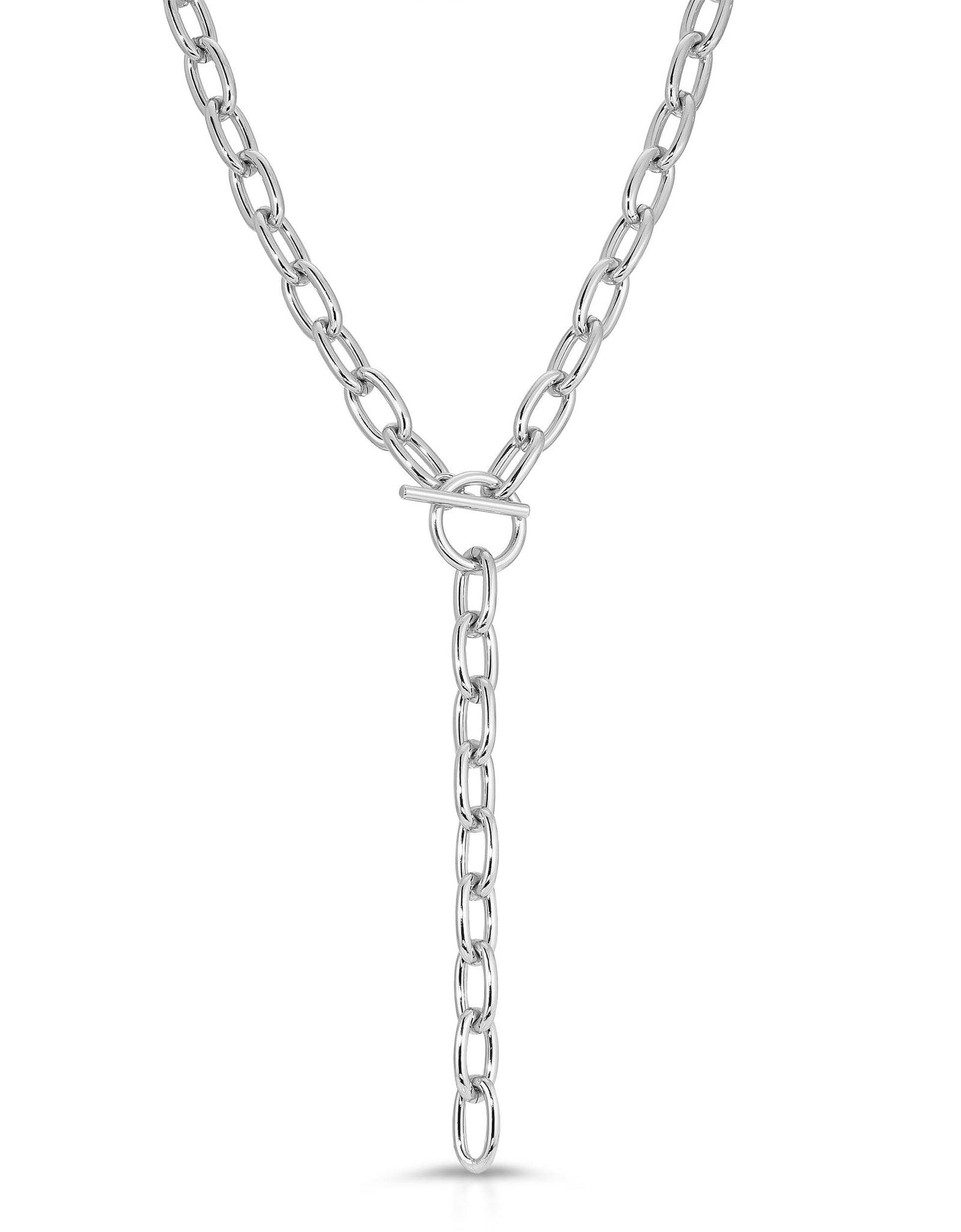 Alana Toggle Lariat Necklace by eklexic jewelry