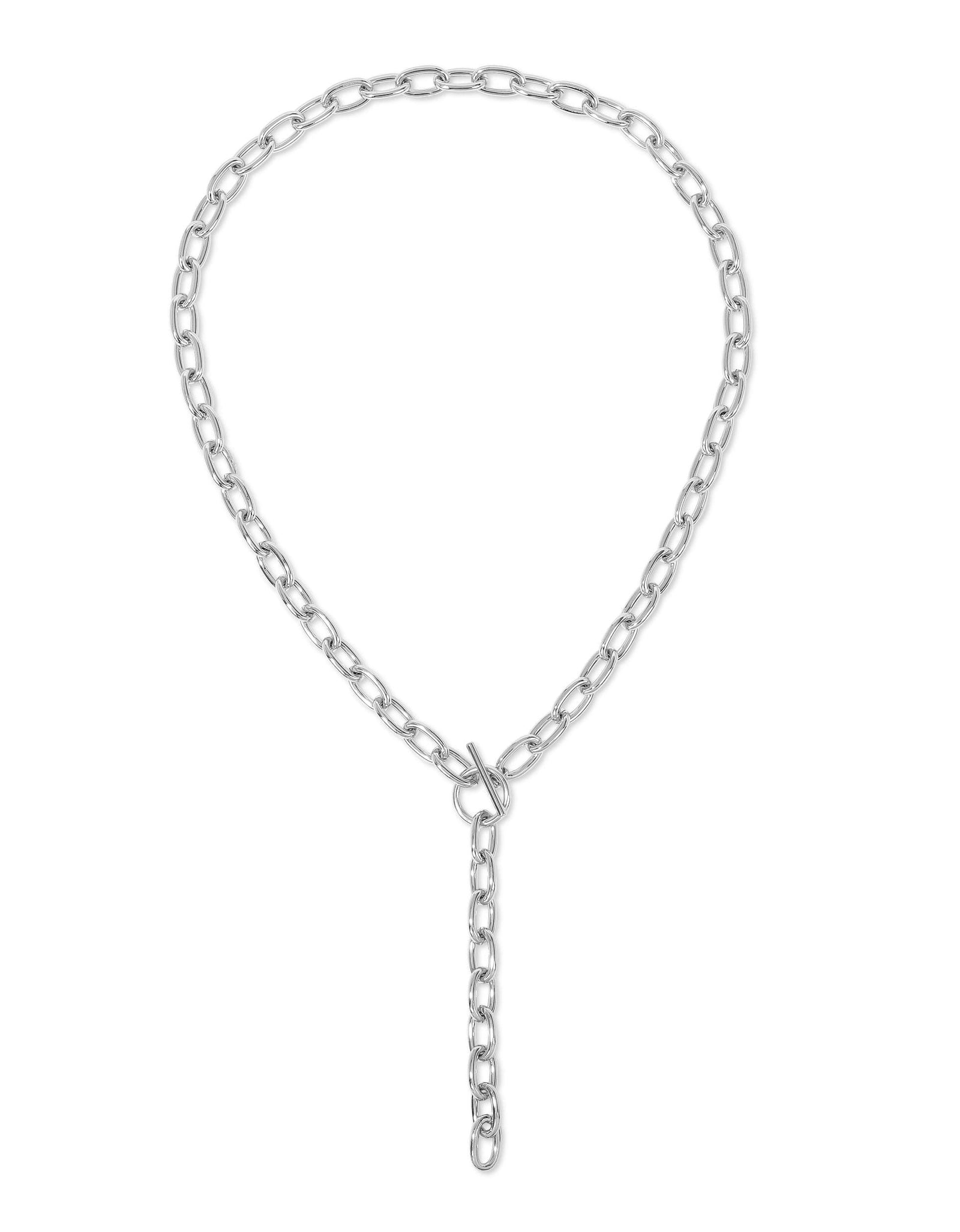 Alana Toggle Lariat Necklace by eklexic jewelry