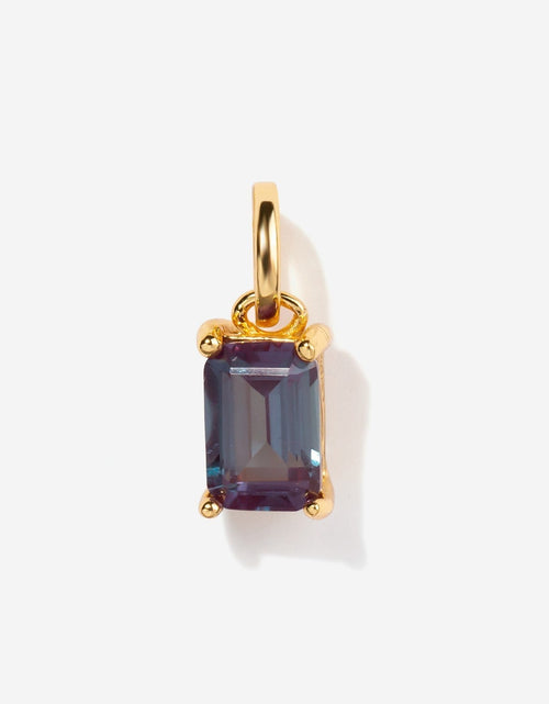 Load image into Gallery viewer, Alexandrite Necklace Charm by Little Sky Stone
