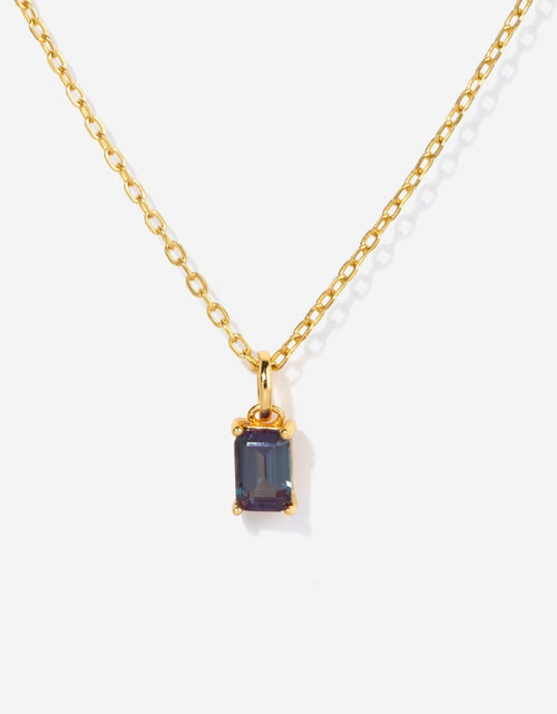Load image into Gallery viewer, Alexandrite Necklace Charm by Little Sky Stone
