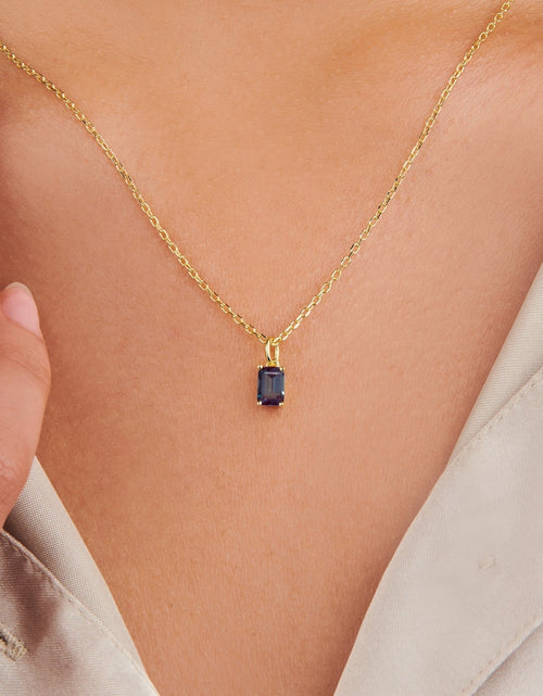 Load image into Gallery viewer, Alexandrite Necklace Charm by Little Sky Stone
