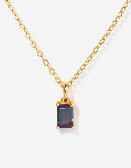 Load image into Gallery viewer, Birthstone Alexandrite Necklace - June by Little Sky Stone
