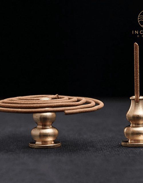 Load image into Gallery viewer, Alloy Copper Incense Holder by incenseocean
