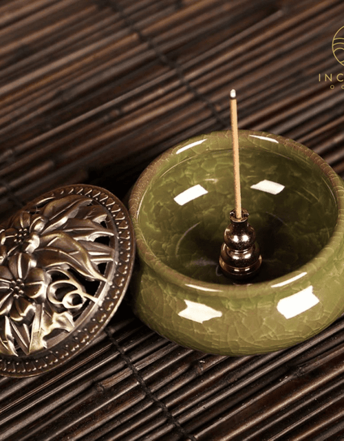 Load image into Gallery viewer, Alloy Copper Incense Holder by incenseocean
