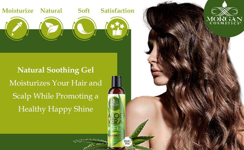 Load image into Gallery viewer, Morgan Cosmetics Pure Aloe Vera Gel 8 oz by Morgan Cosmetics
