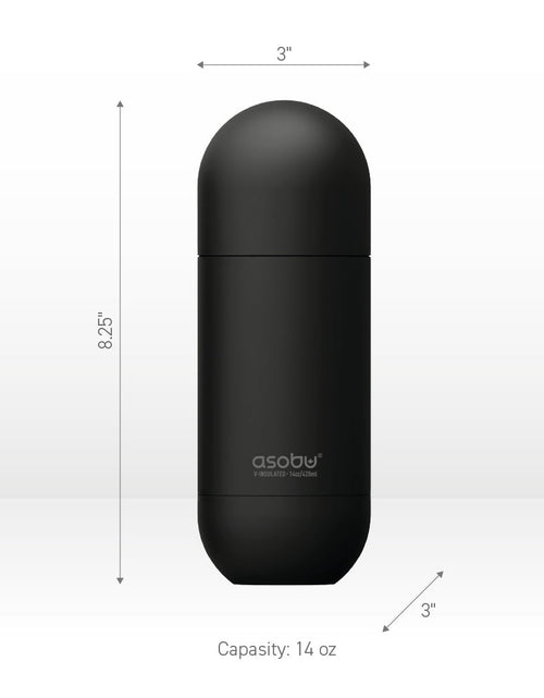 Load image into Gallery viewer, Silver Orb Bottle by ASOBU®
