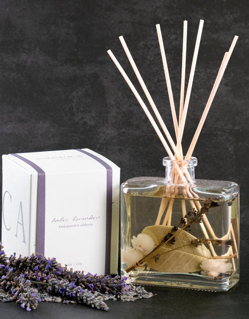 Load image into Gallery viewer, Amber Lavender Reed Diffuser by Andaluca Home
