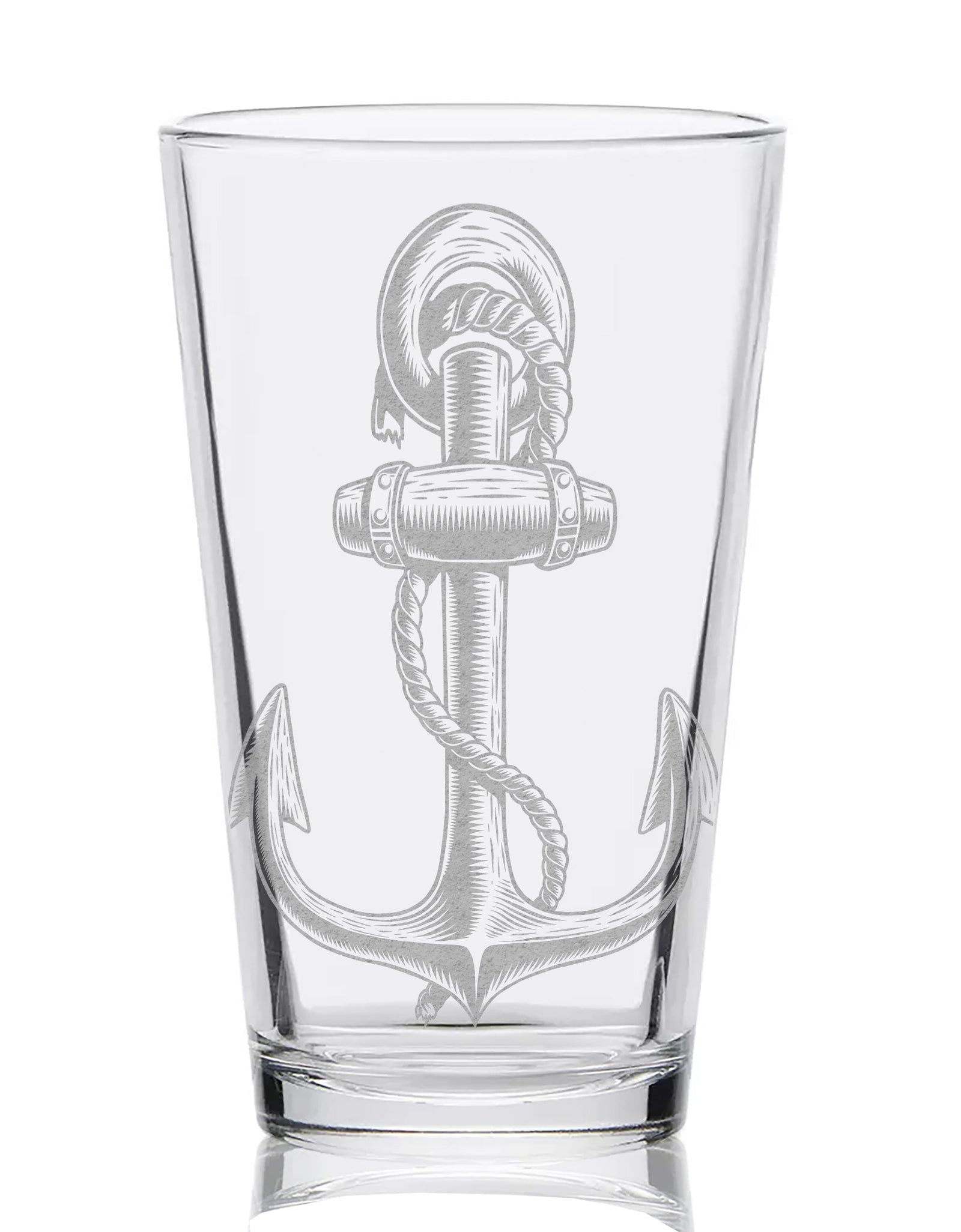 MARINE & OCEAN Pint Glasses by LumEngrave