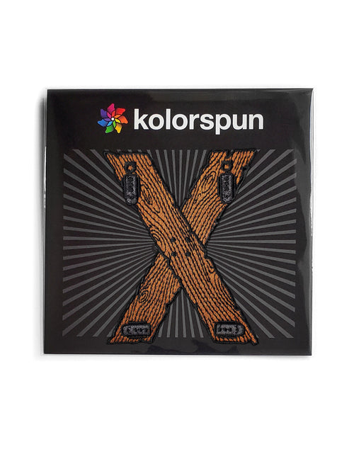 Load image into Gallery viewer, Saint Andrew's Cross Patch by Kolorspun
