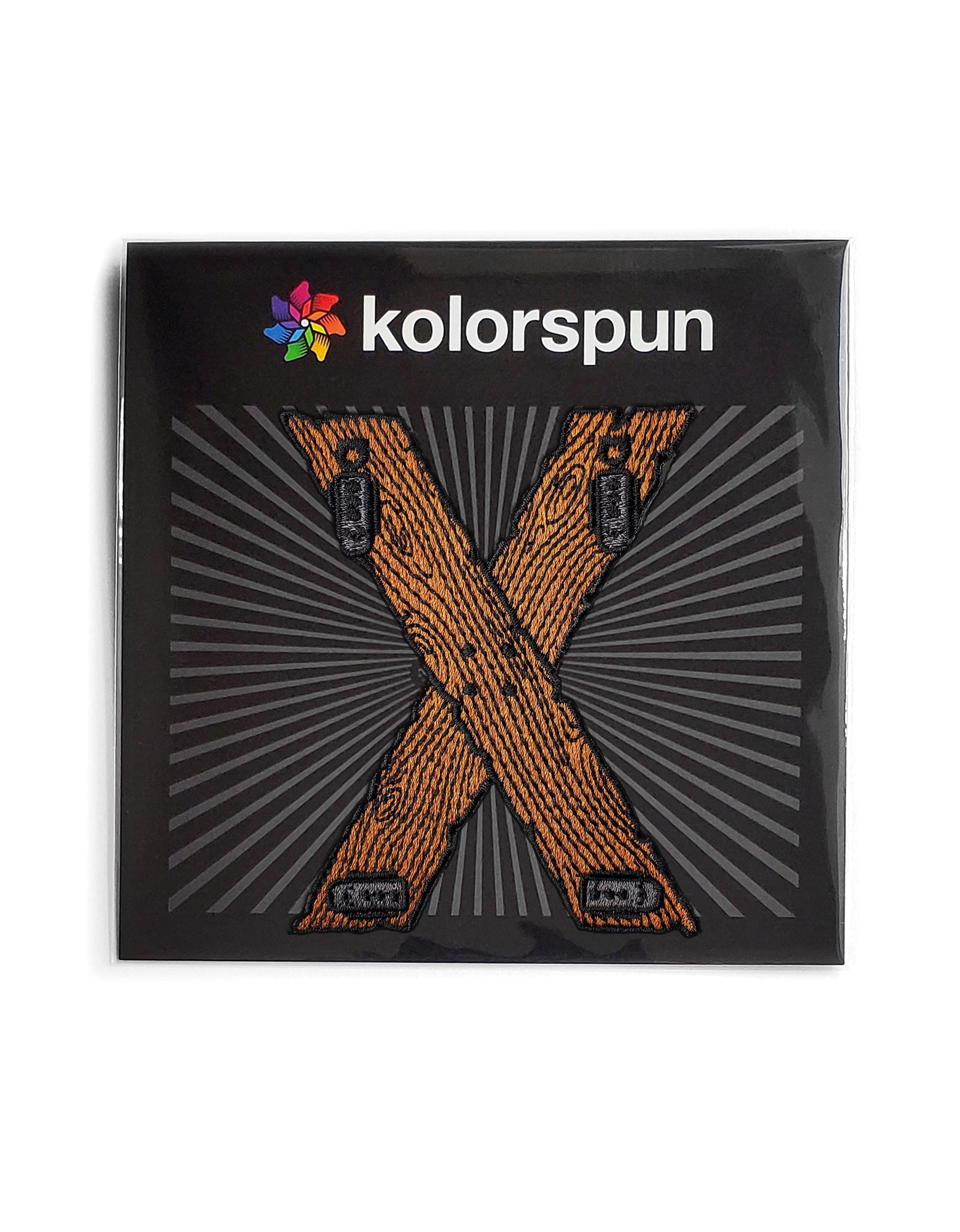 Saint Andrew's Cross Patch by Kolorspun