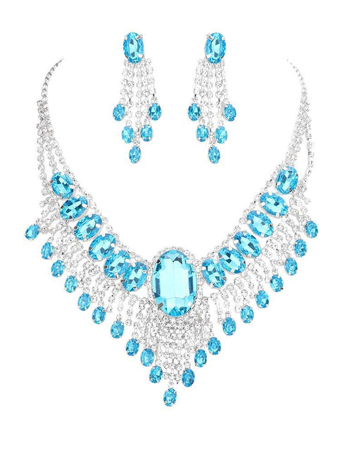 Load image into Gallery viewer, Glass Stone Ephemeral Wings Necklace by Madeline Love
