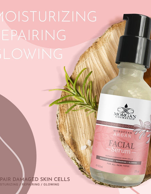 Load image into Gallery viewer, Argan Facial Serum 2 oz by Morgan Cosmetics
