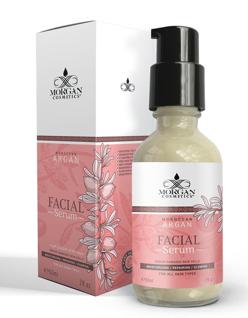Load image into Gallery viewer, Argan Facial Serum 2 oz by Morgan Cosmetics
