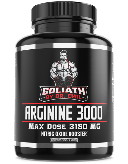 Load image into Gallery viewer, Goliath - ARGININE 3000 by Dr Emil Nutrition
