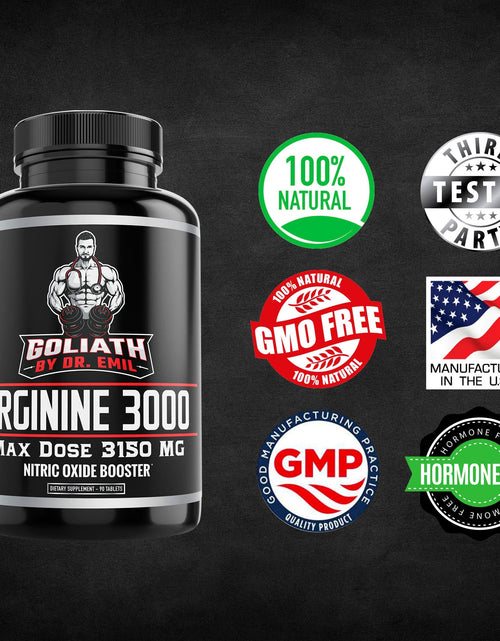 Load image into Gallery viewer, Goliath - ARGININE 3000 by Dr Emil Nutrition
