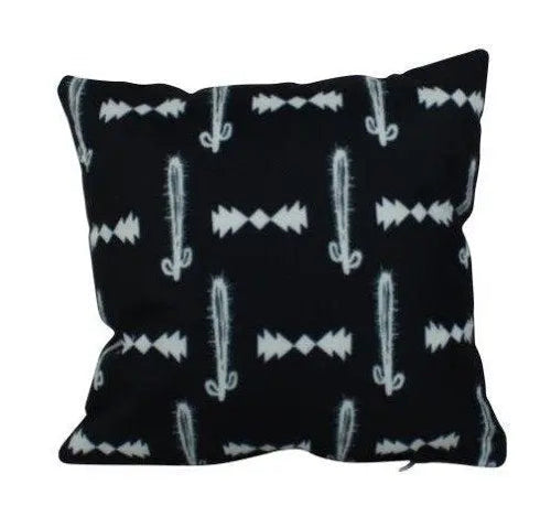 Load image into Gallery viewer, Arizona | Pillow Cover | South Western Decor | Throw Pillow | Cactus Decor | Arizona Art | Arizona Gifts | Gift idea | Black and White by UniikPillows
