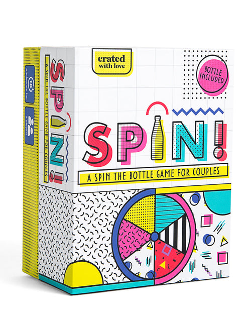 Load image into Gallery viewer, SPIN! A Spin the Bottle Game for Couples by Crated with Love
