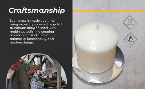 Load image into Gallery viewer, Multi-Purpose Round Candle Holder / Coaster by Choixe
