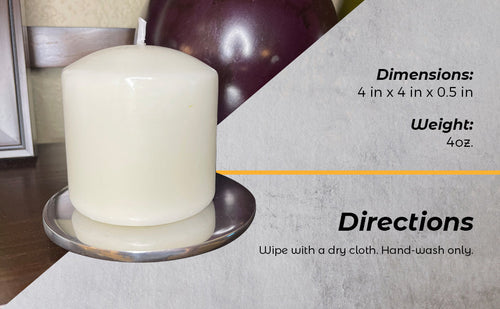 Load image into Gallery viewer, Multi-Purpose Round Candle Holder / Coaster by Choixe
