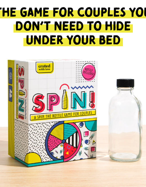 Load image into Gallery viewer, SPIN! A Spin the Bottle Game for Couples by Crated with Love
