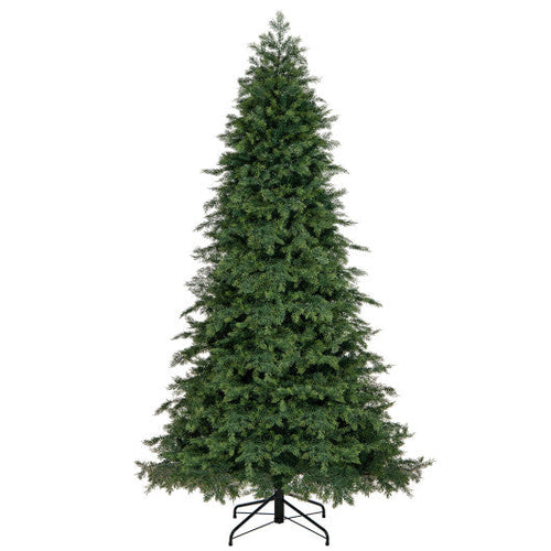 Load image into Gallery viewer, Artificial Christmas Tree Green Hinged Holiday Tree with 721/1019 Lush Branch Tips-7.5 ft
