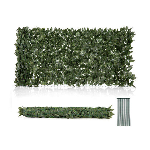 Load image into Gallery viewer, Artificial Lily Leaf Privacy Fence for Garden Yard Balcony Deck
