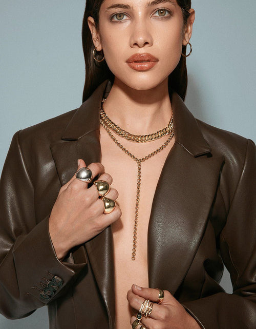 Load image into Gallery viewer, Arya Necklace by eklexic jewelry
