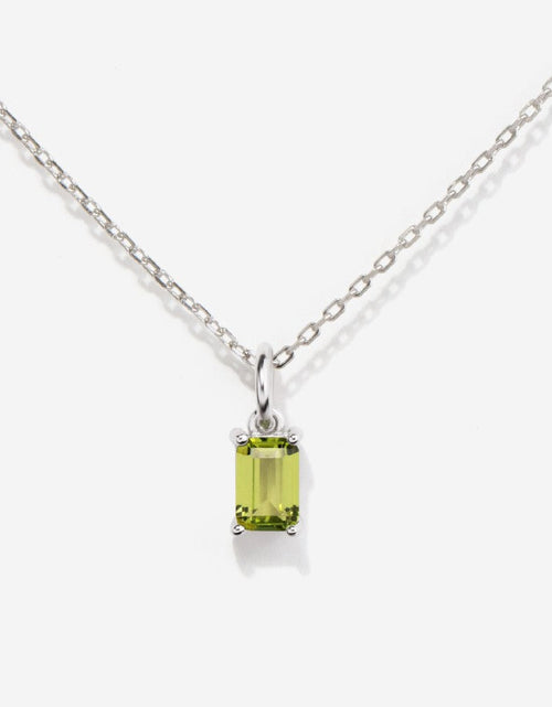Load image into Gallery viewer, Peridot Silver Charm by Little Sky Stone
