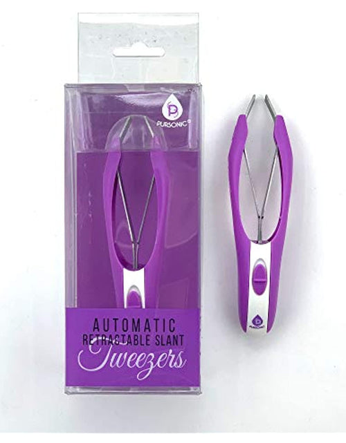Load image into Gallery viewer, Automatic Retractable Slant Tweezers by Pursonic
