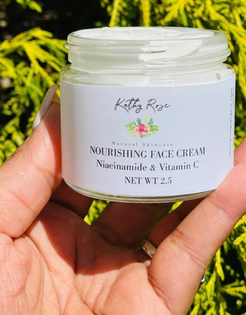Load image into Gallery viewer, Niacinamide &amp; Vitamin C Face Cream by KathyRoseNaturals
