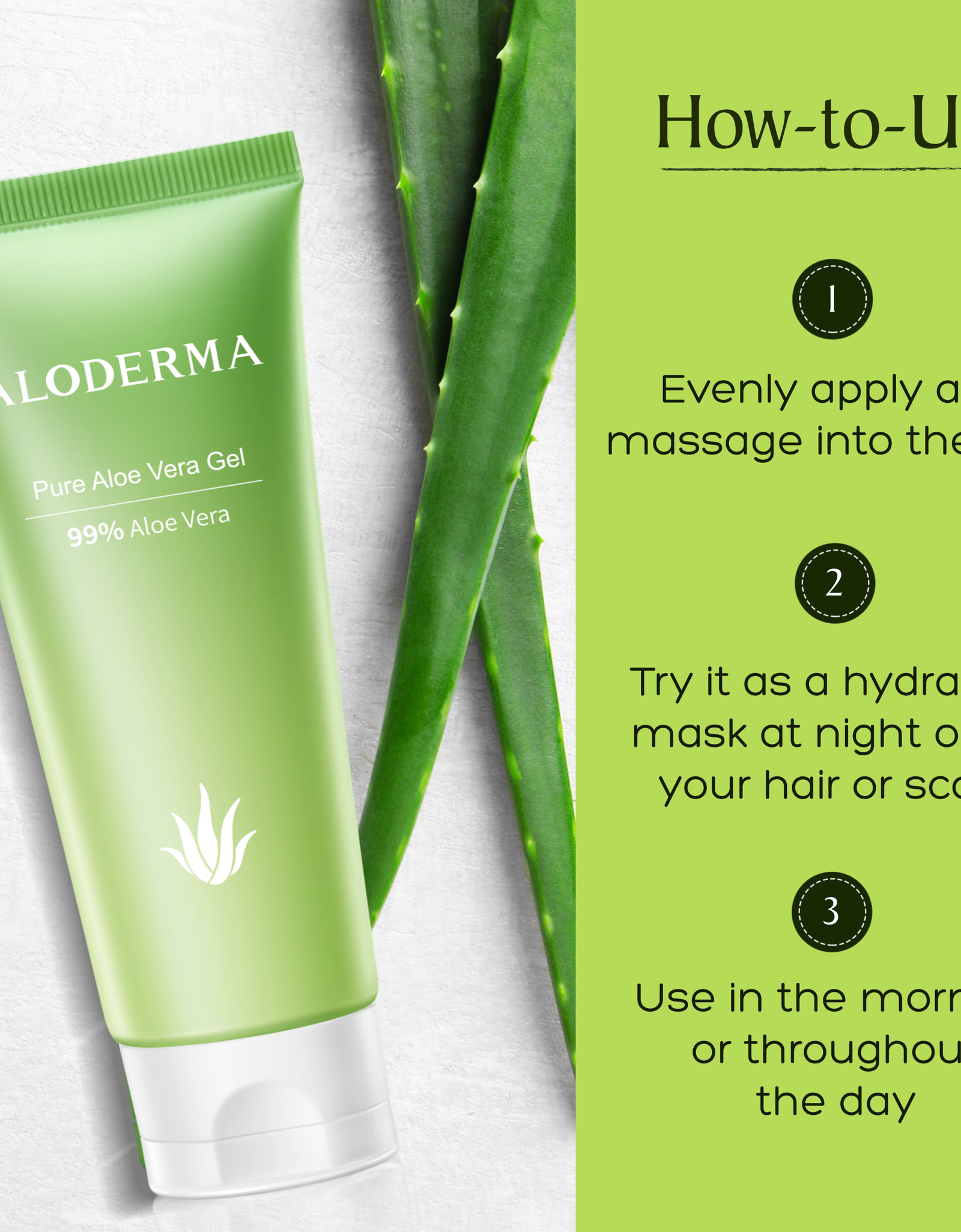 ALODERMA Pure Aloe Vera Gel - 114g by AloeCure