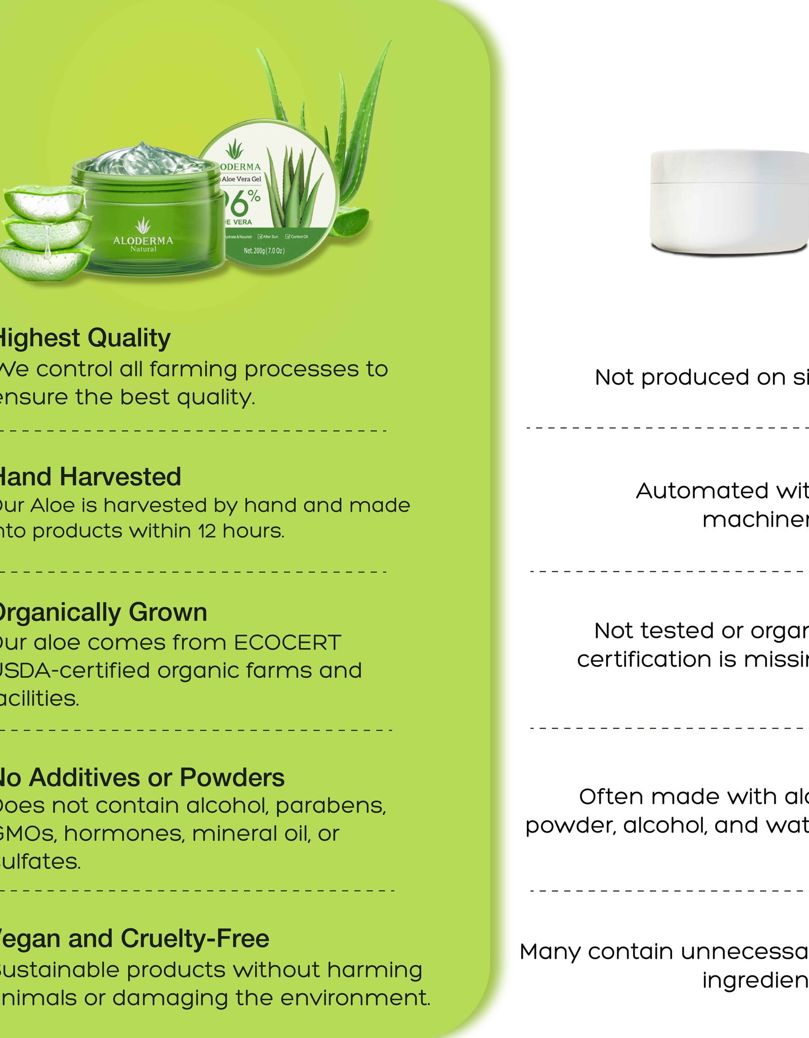 ALODERMA Pure Aloe Vera Gel - 200g by AloeCure