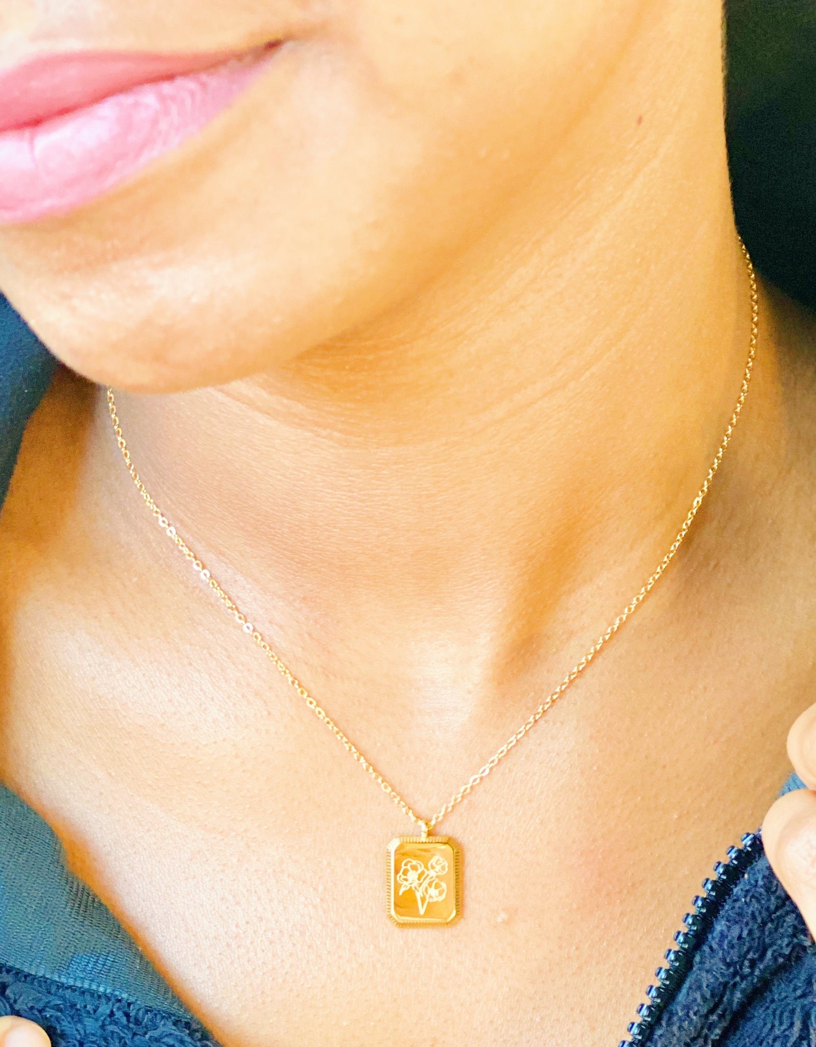 Blooming Birth Month Necklace by Ellisonyoung.com