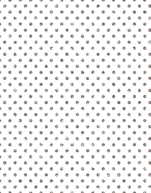 Load image into Gallery viewer, Holographic Silver Dots Gift Wrap by Present Paper
