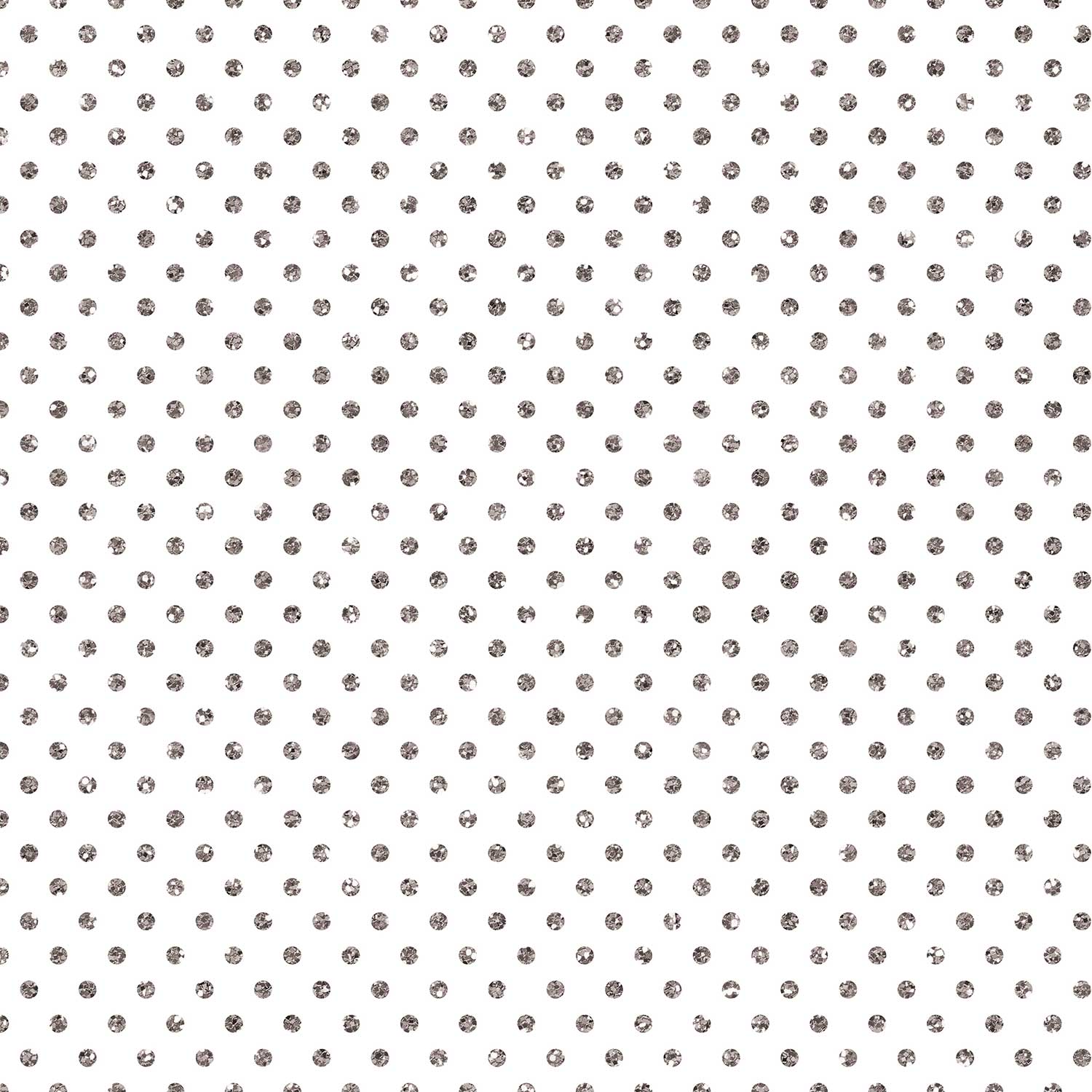 Holographic Silver Dots Gift Wrap by Present Paper