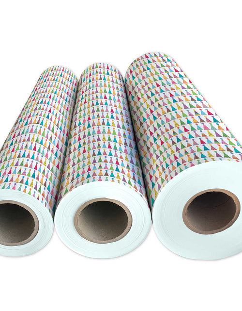 Load image into Gallery viewer, Party Hats Birthday Gift Wrap by Present Paper
