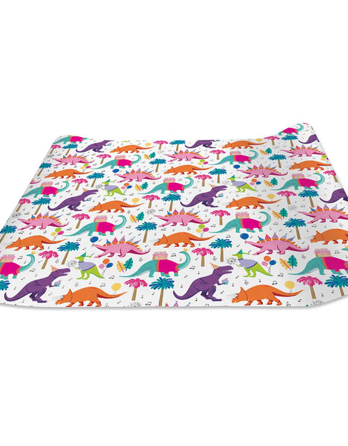 Load image into Gallery viewer, Dinosaur Party Birthday Gift Wrap by Present Paper
