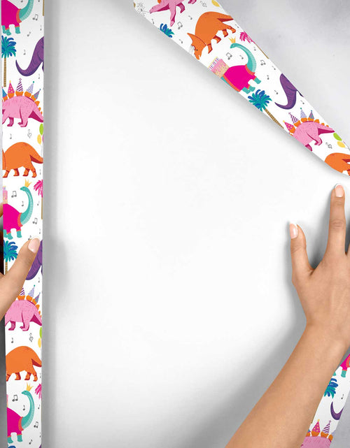 Load image into Gallery viewer, Dinosaur Party Birthday Gift Wrap by Present Paper
