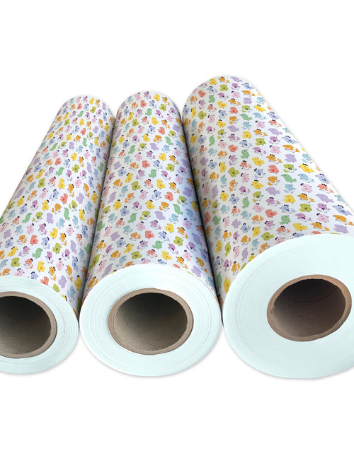Load image into Gallery viewer, Baby Chicks Baby Gift Wrap by Present Paper
