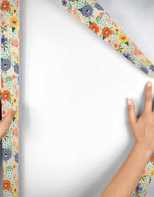 Load image into Gallery viewer, Golden Floral Gift Wrap by Present Paper
