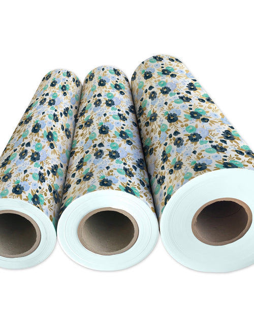 Load image into Gallery viewer, Fresh Flowers Floral Gift Wrap by Present Paper
