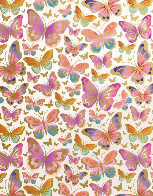 Load image into Gallery viewer, Beautiful Butterflies Gift Wrap by Present Paper
