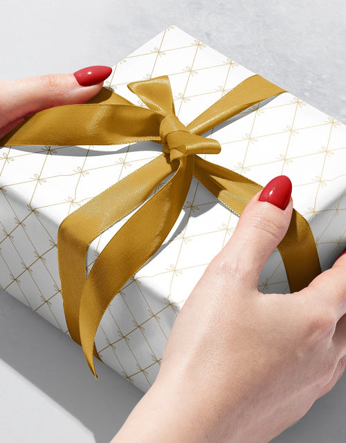 Load image into Gallery viewer, Beautiful Bows Wedding Gift Wrap by Present Paper
