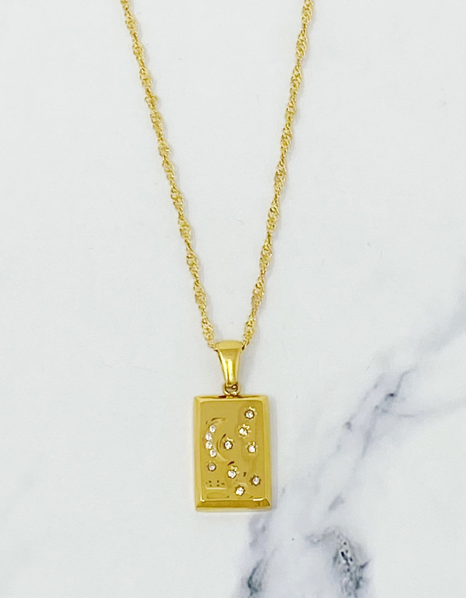 Shimmer and Sparkle Statement Necklace by Ellisonyoung.com