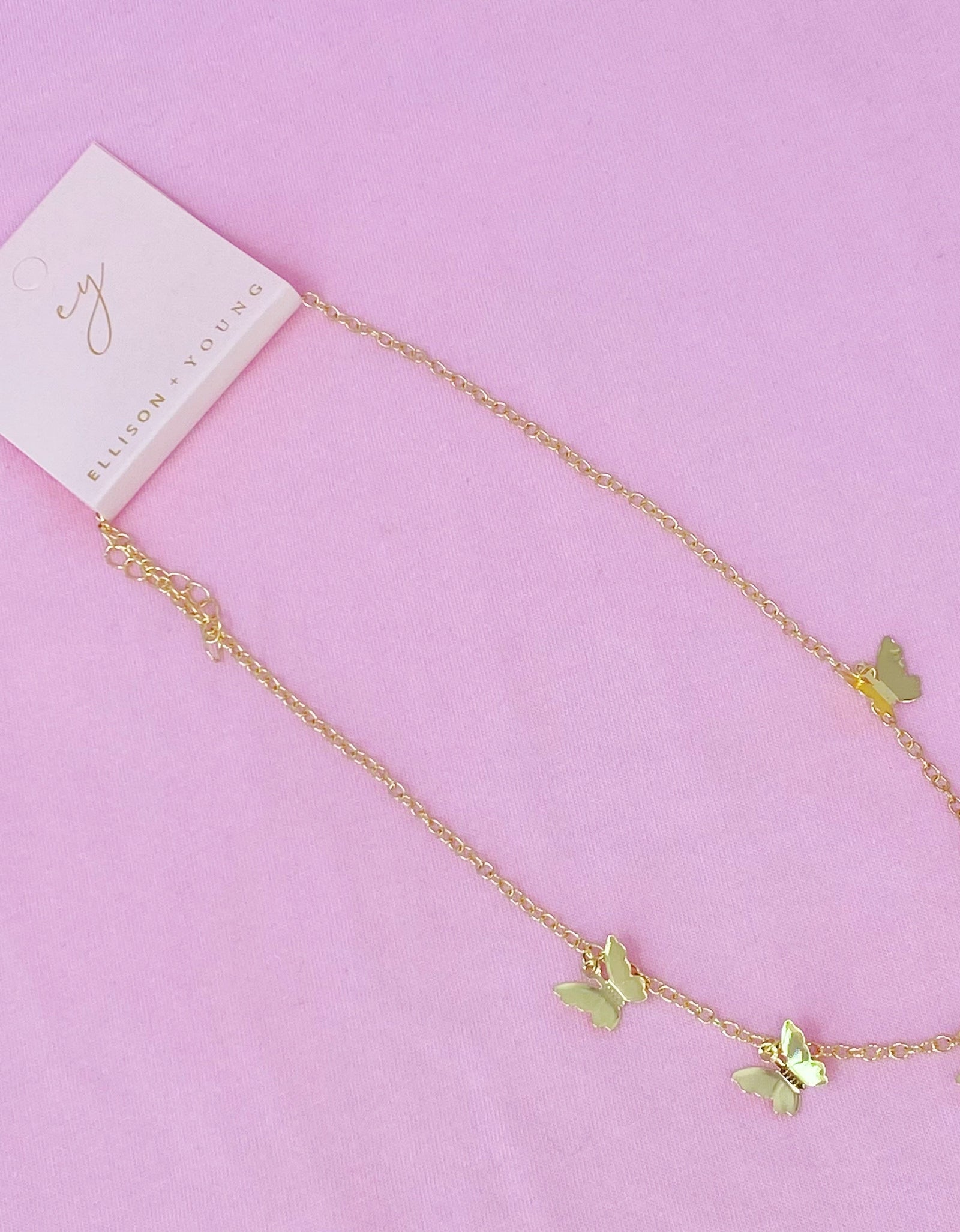 Butterfly Colony Necklace by Ellisonyoung.com